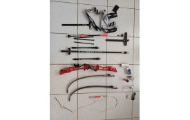 Ensemble arc gaucher 68&quot; 22#