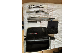 Kit arc classique gaucher 68 pouces, 22 livres